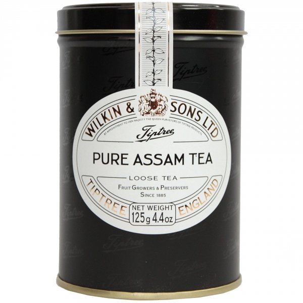 Herbata Assam Pure liściasta puszka 