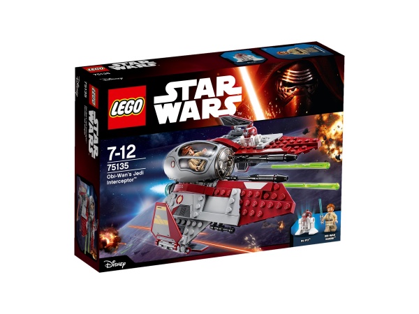 Klocki LEGO Star Wars Jedi Interceptor™ Obi-Wana 75135