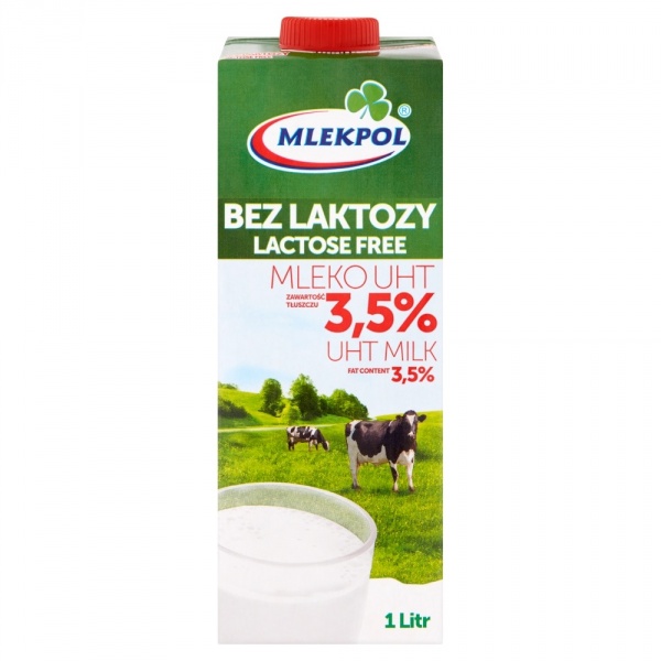 Mleko bez laktozy uht 3,5% 