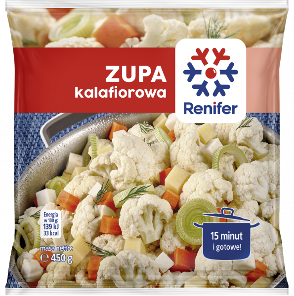 Zupa Renifer kalafiorowa z koperkiem 