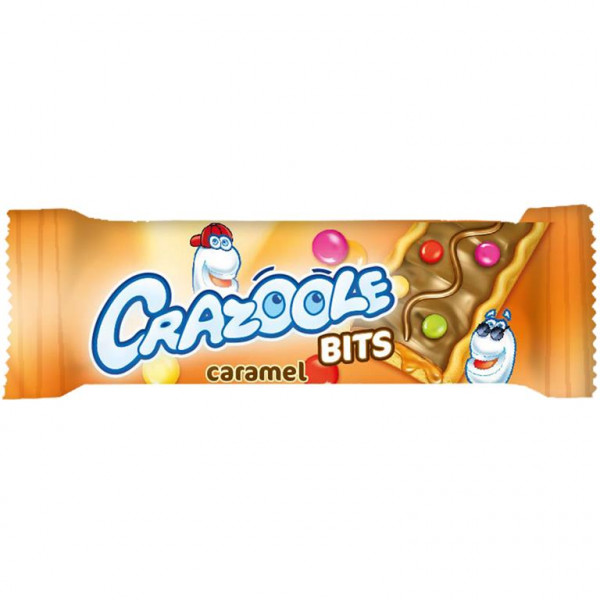 Ciastko crazoole bits caramel 27g 