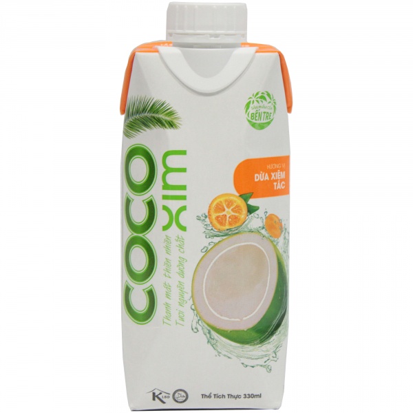 Woda kokosowa z sokiem z pomaranczy cocoxim 