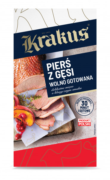 Pierś krakus z gęsi wolno gotowana kg 