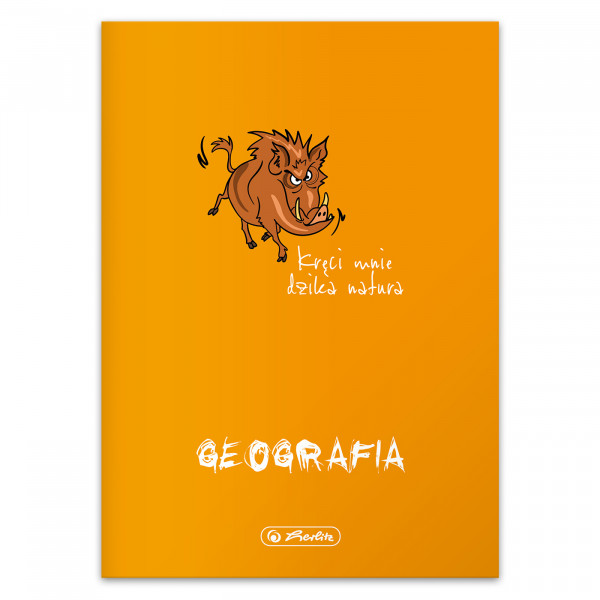 Zeszyt Herlitz ECOPP PRZ Geografia A5 60k kratka z marginesem