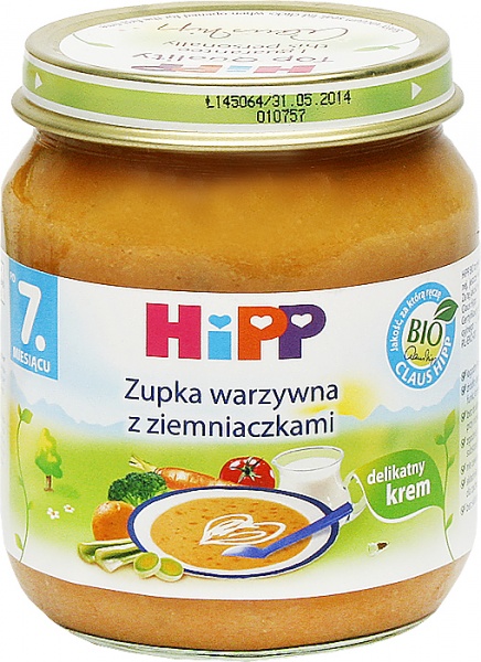 Zupka Hipp warzywna z ziemniaczkami - Delikatny krem
