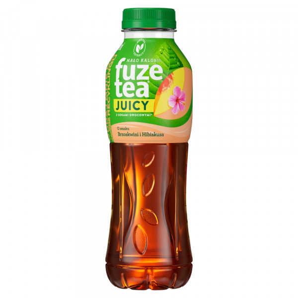 Napój ngaz Fuze Tea juicy peach hibiscus doliczana jest kaucja 0,50 zł