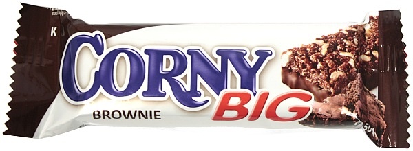 Baton Corny Big o smaku brownie w mlecznej czekoladzie 