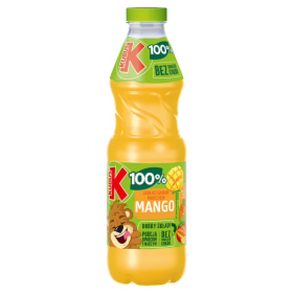 Sok 100% Kubuś jabłko marchew banan mango doliczana jest kaucja 0,50 zł