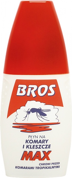 Bros płyn na komary i kleszcze max 