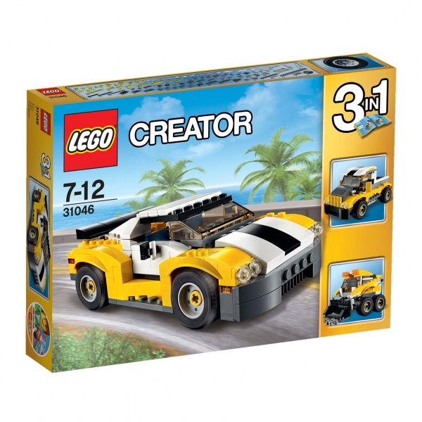 Lego creator samochód wyścigowy 31046 