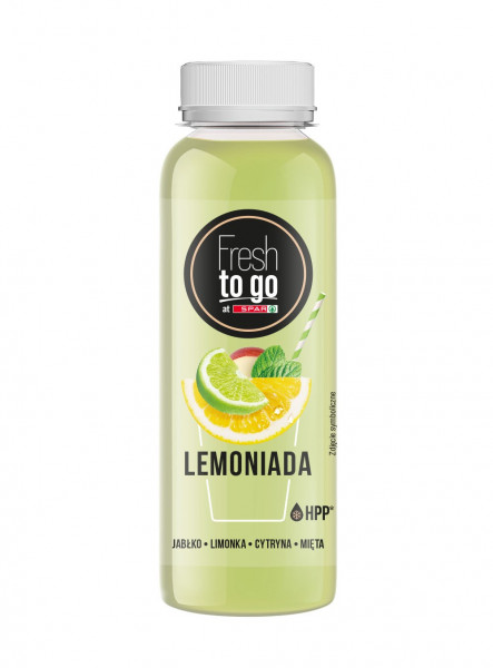 Lemoniada Fresh to go at Spar limonka-cytryna-mięta 