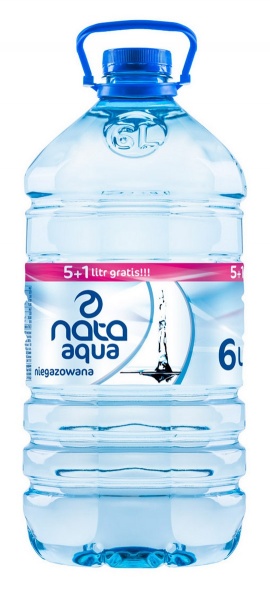 Woda niegazowana Nata Aqua 5+1l gratis