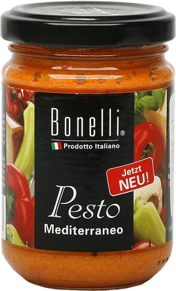 Pesto Bonelli paprykowe z serem ricotta 