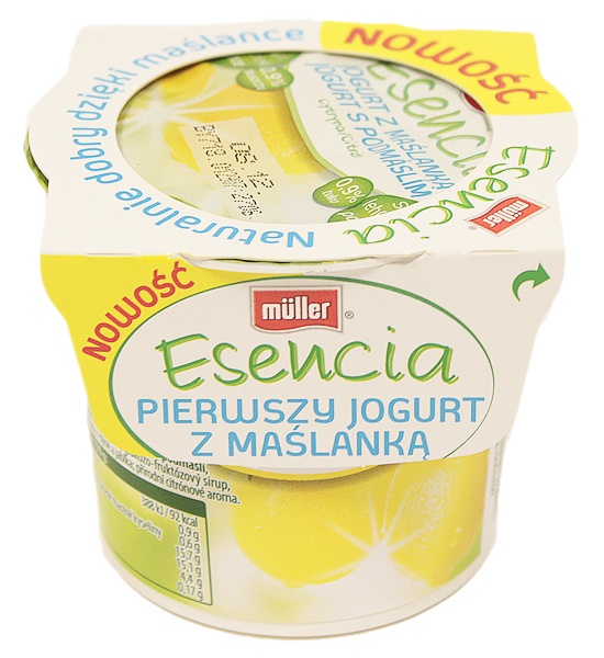 Jogurt Esencia z maślanką cytryna 