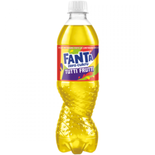 Napój gaz Fanta zero Tutti Frutti doliczana jest kaucja 0,50 zł