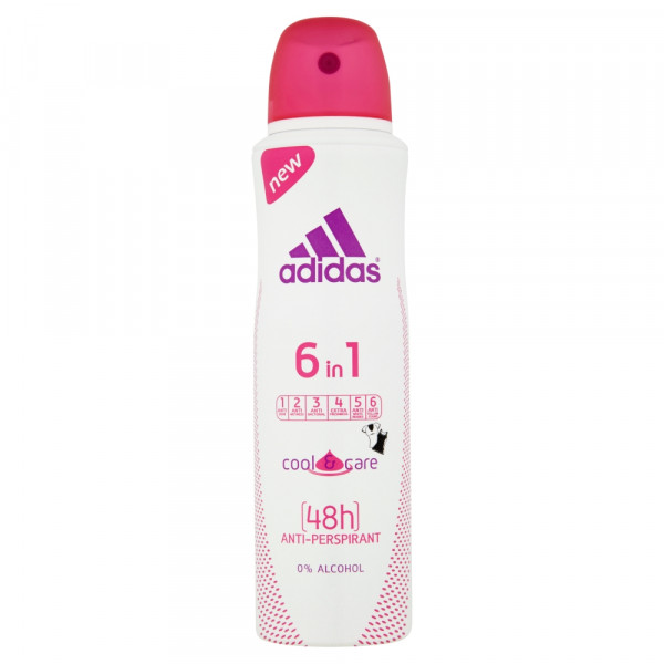 Adidas 6in1 Cool &amp; Care Dezodorant antyperspirant w sprayu dla kobiet 