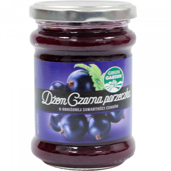 Dżem Green Garden z czarnej porzeczki 