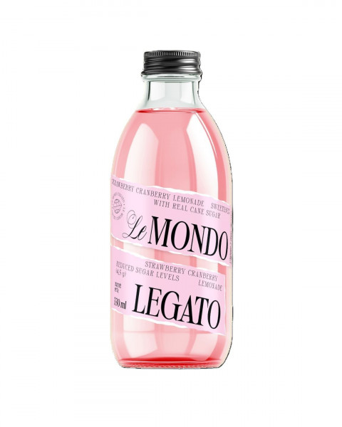 Napój ngaz Le Mondo Legato truskawka żurawina 330ml 