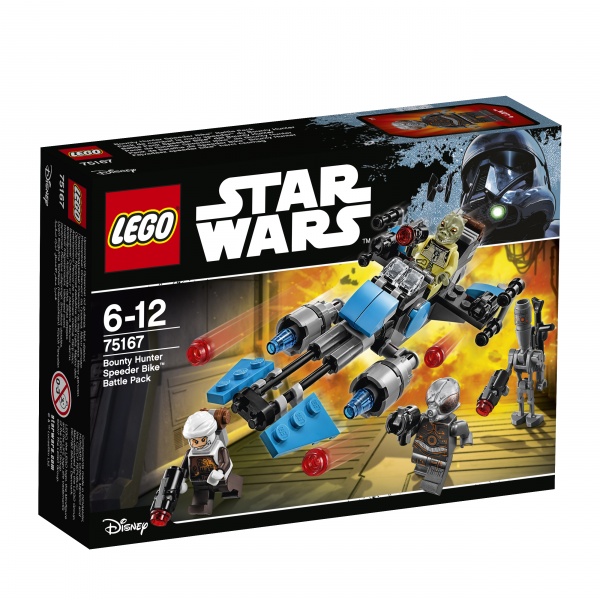 Klocki LEGO Star Wars Ścigacz Łowcy nagród™ 75167 