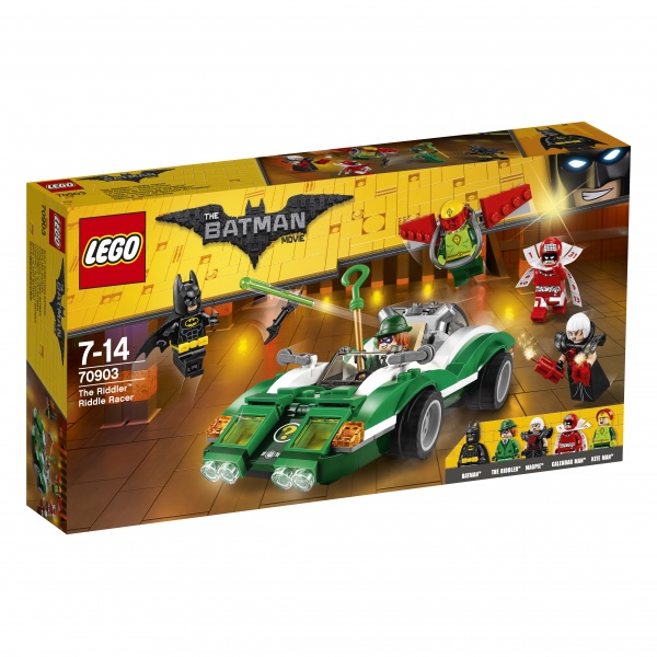 Klocki LEGO Batman Movie Wyścigówka Riddlera™ 70903 