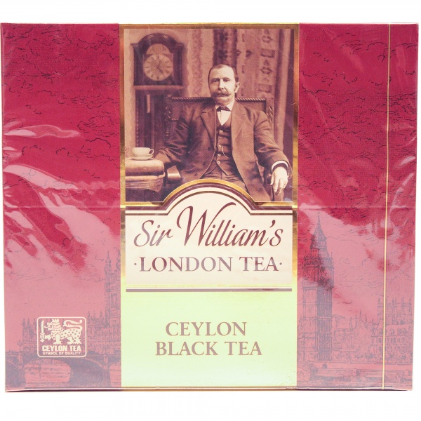 Herbata sir williams london tea ceylon black tea 100 torebek /180g 