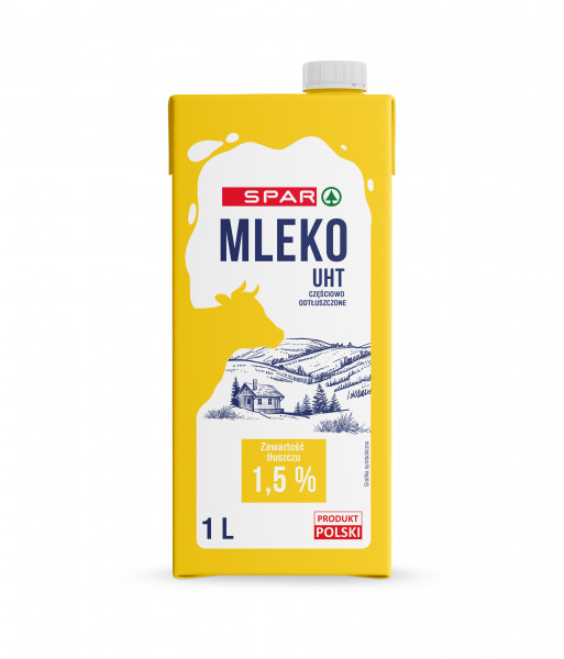 Mleko uht Spar 1,5% 