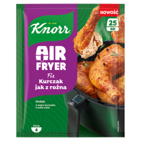 Fix Knorr Air Fryer kurczak jak z rożna 
