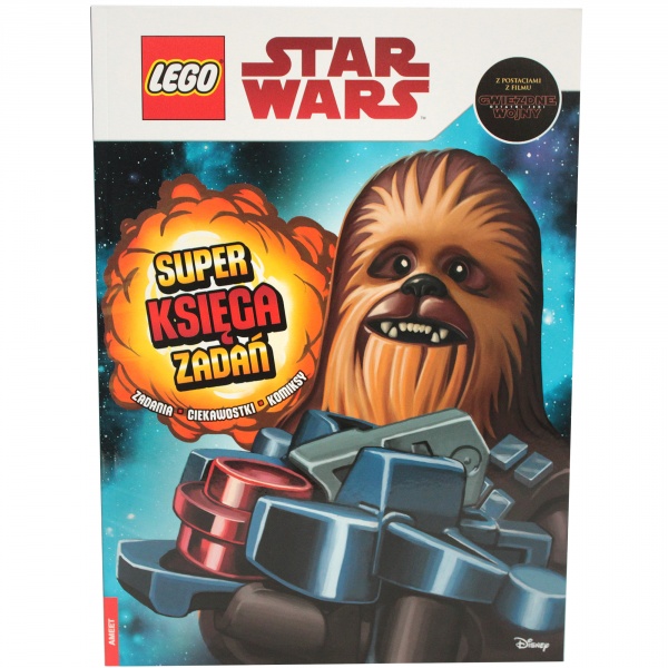 Książka Lego Star Wars &quot; Super księga zadań &quot; 