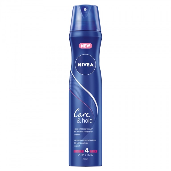 NIVEA Lakier regenerujący do włosów Care &amp; Hold 250ml