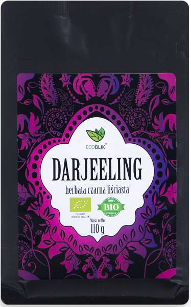 Herbata liściasta Ecoblik eko Darjeeling czarna 