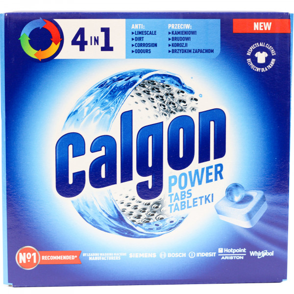 Środek do czyszczenia Calgon tabletki 4w1 