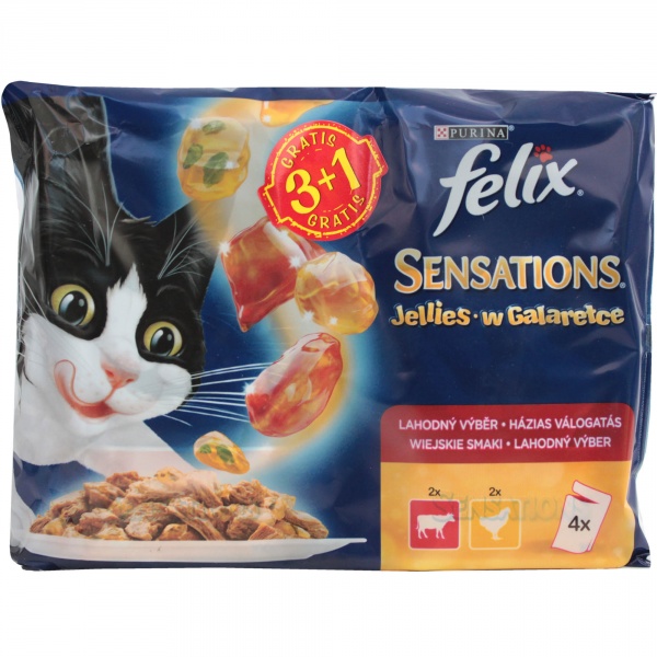 Felix sensations mięso 3+1 gratis 