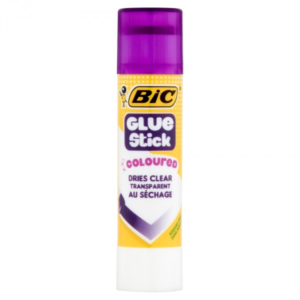 BIC Coloured Glue Stick 8g klej kolorowy w sztyfcie 1 sztuka