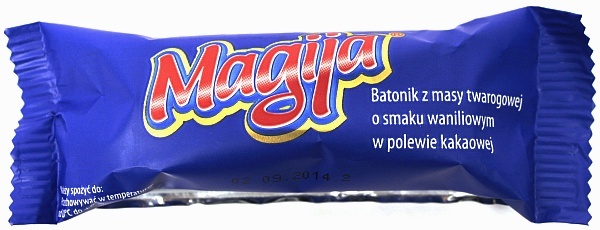Baton Magija twarogowy wanilia