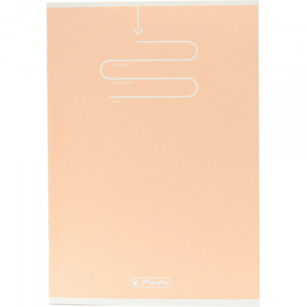 Zeszyt herlitz a5 32 kartek linia potrójna pastel color blocking 