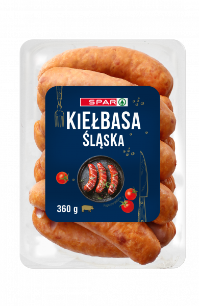 Spar kiełbasa Śląska 360g 