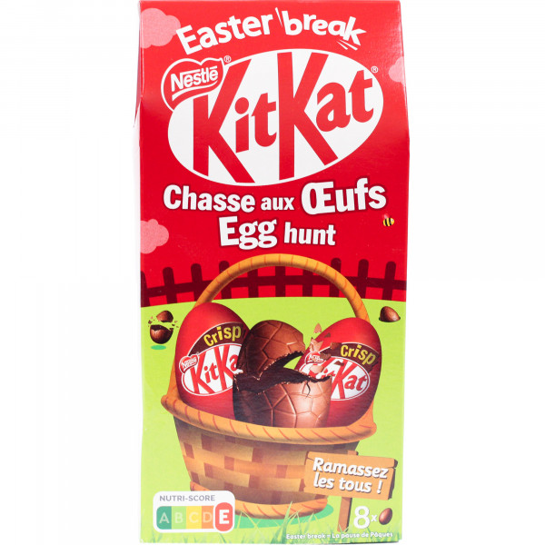 Czekoladki Kit Kat jajeczka z czekolady mlecznej chrupiące 