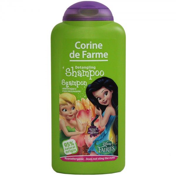 Szampon Corine de Farme ułatwiający rozczesywanie Fairies 