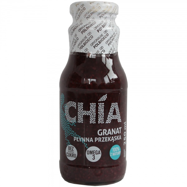 Chia granat - płynna przekąska 250 ml