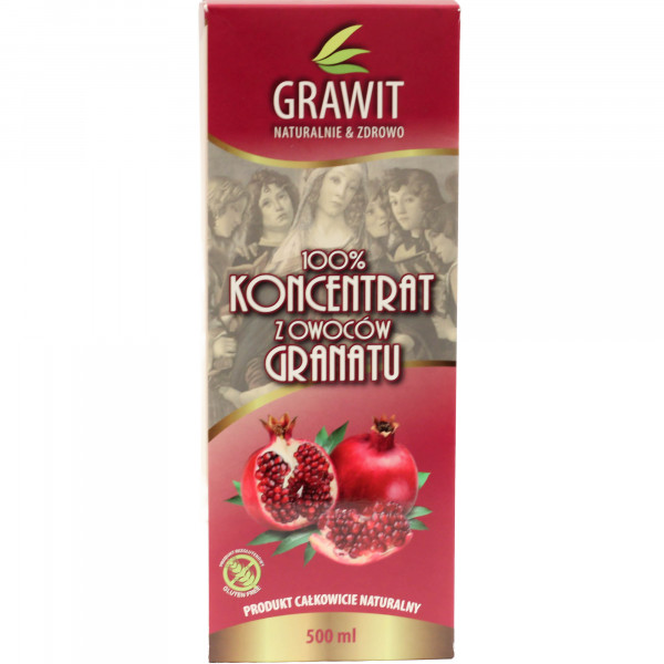 Koncentrat Grawit 100% z owoców granatu 