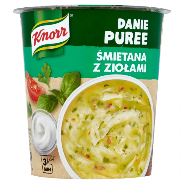 KNORR DANIE PURRE SMIETANA Z ZIOLAMI 48g