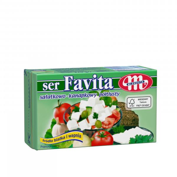 Mlekovita Ser Favita 16% tłuszczu 270g