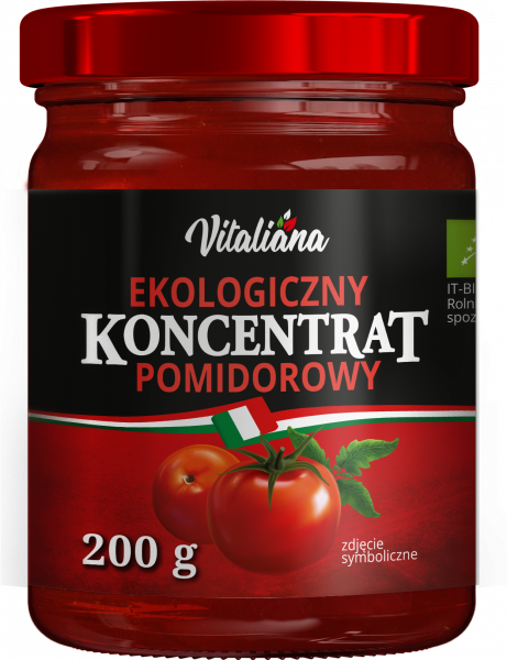 Koncentrat vitaliana pomidorowy ekologiczny 22% 200g 