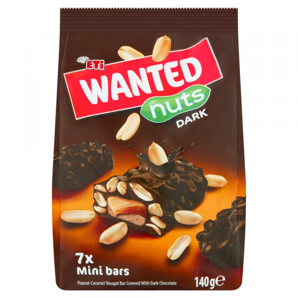 Wanted Nuts dark bag 