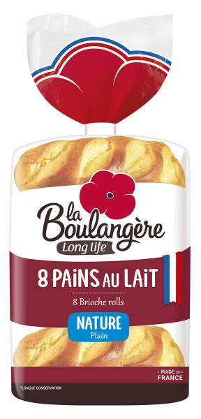 La Boulangère Bułki mleczne rozcięte 280 g (8 sztuk)