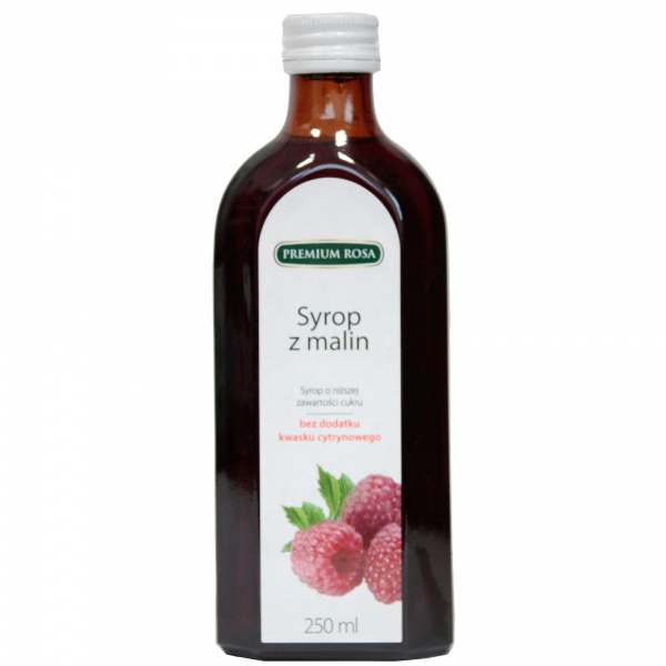 Syrop Premium Rosa z malin