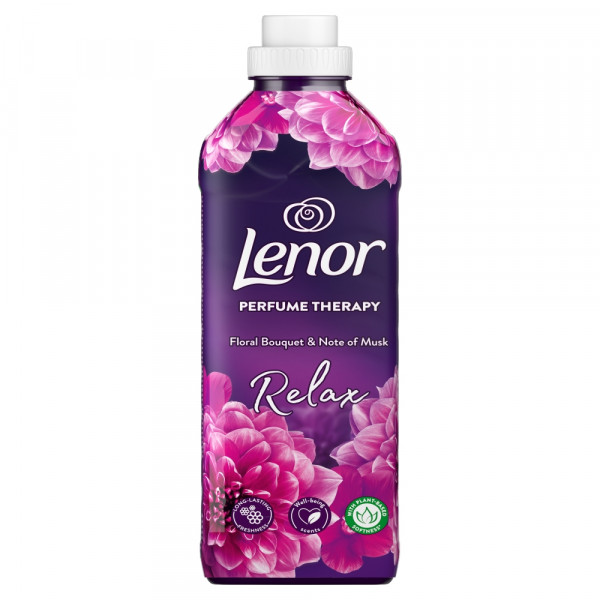Lenor Perfume Therapy Floral Bouquet&amp;Note of Musk Płyn zmiękczający do płukania tkanin 925 ml