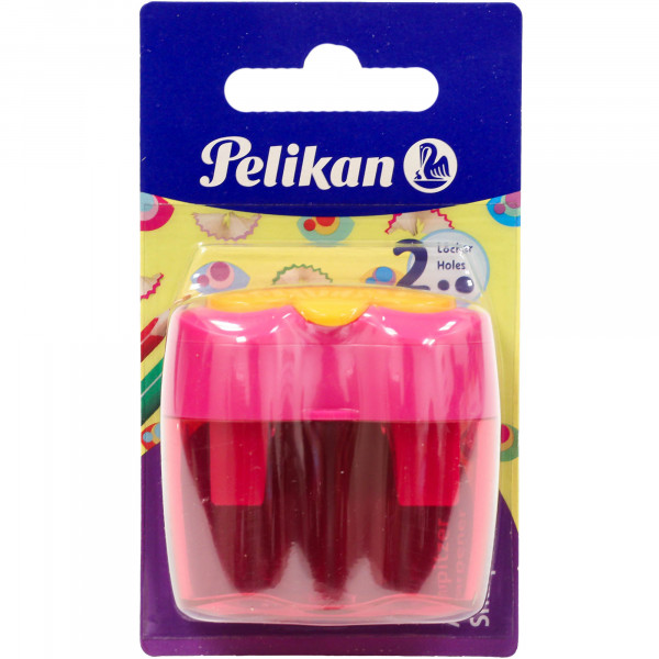 Temperówka Pelikan podwójna z pojemnikiem owalna 