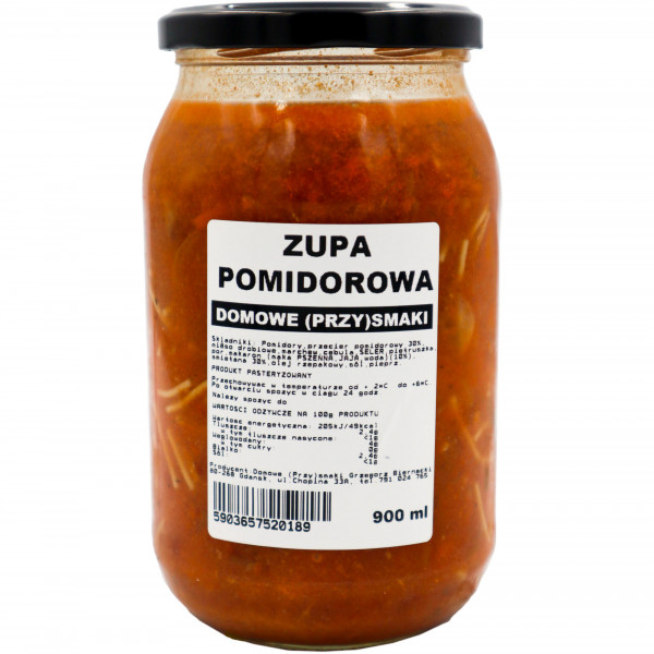 Zupa Domowe przysmaki pomidorowa słoik 