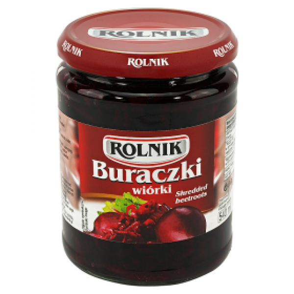 Buraki Rolnik ćwikłowe wiórki słoik 